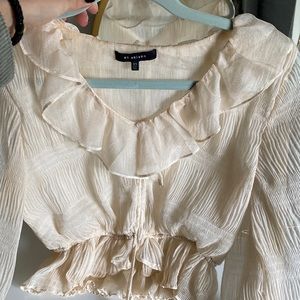 En Saison crop top worn once